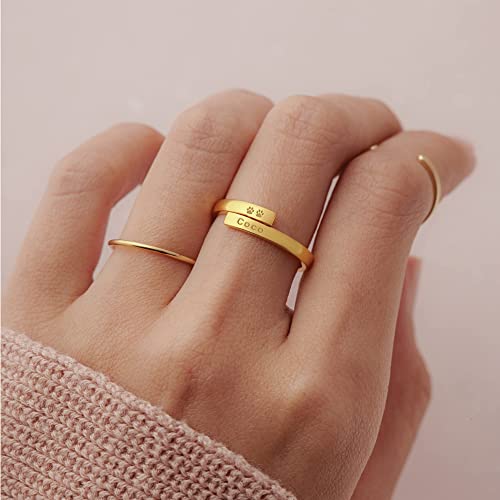 Personalized Name Ring, Best gift for yourself or anyone else