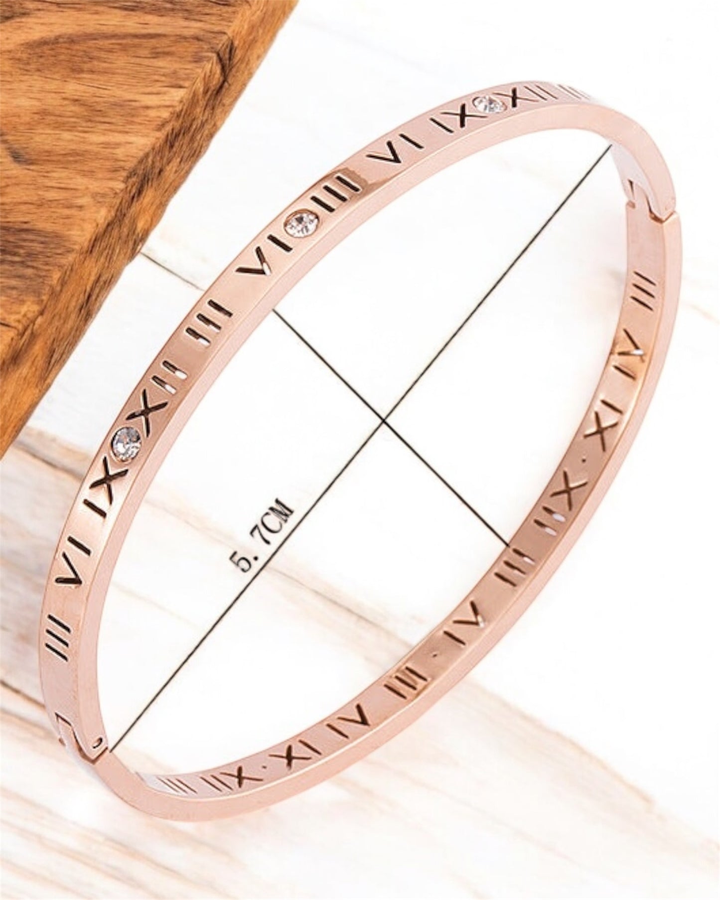 Titanium Steel 18K Gold Plated Bangles