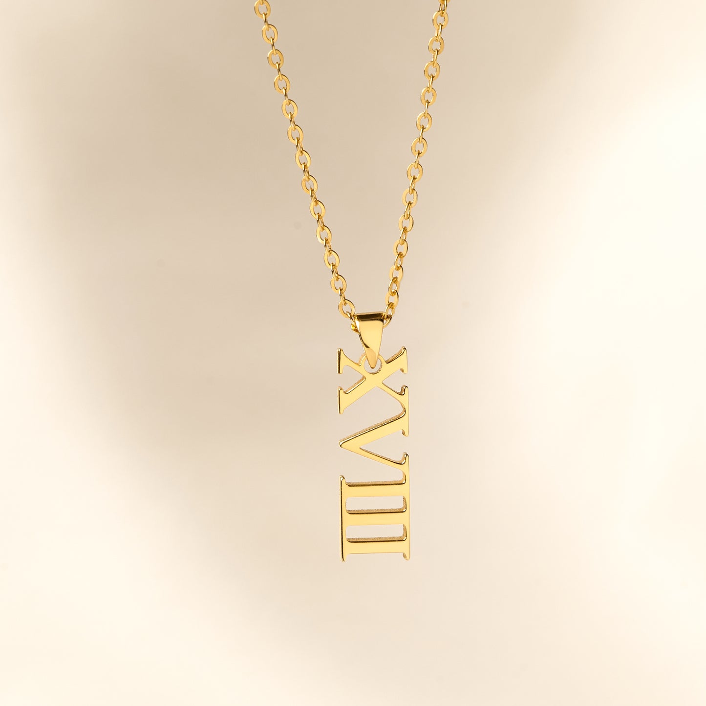 Roman Numerals Necklace, Birthday Gift For Her, Mom Birthday Gift