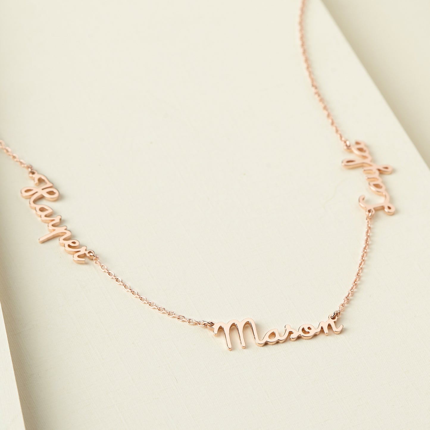 Multiple Name Necklace